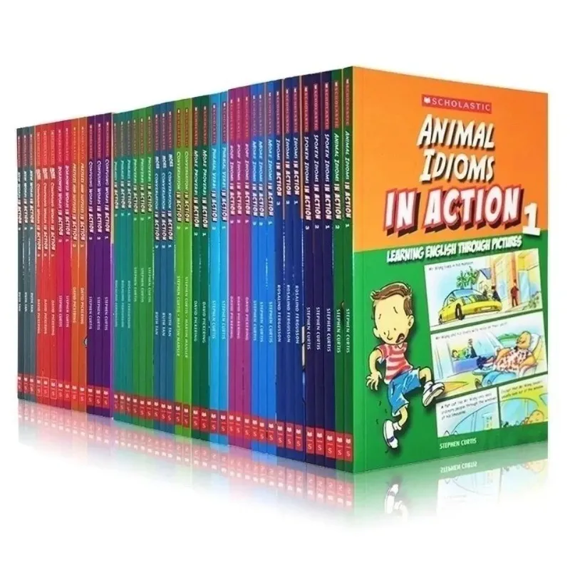 Chinese Art Craft - 45 Books Scholastic In Action Words/Idioms