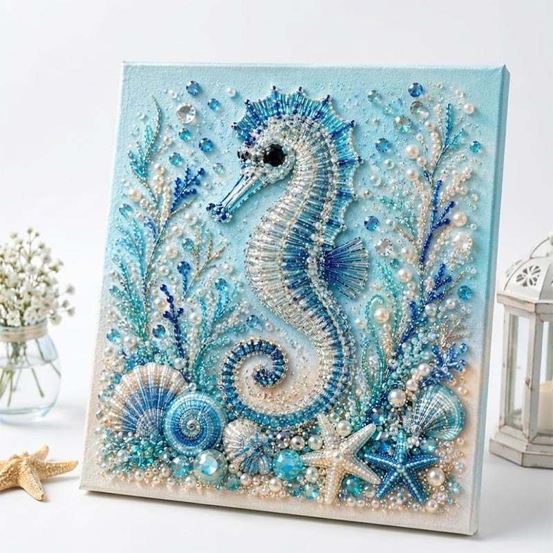 Art Craft Things - Ocean Theme Pearl Art DIY Kit