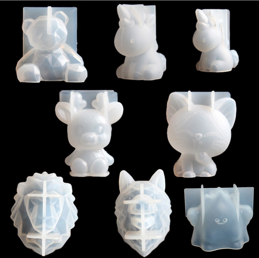 Art Craft Things - Transparent Unicorn Silicone Epoxy Resin Molds