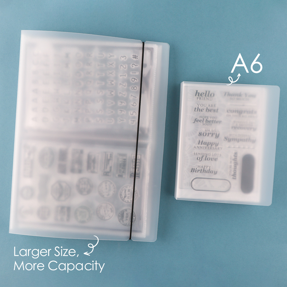 Art Craft Books - Large Clear Stamp & Cutting Dies