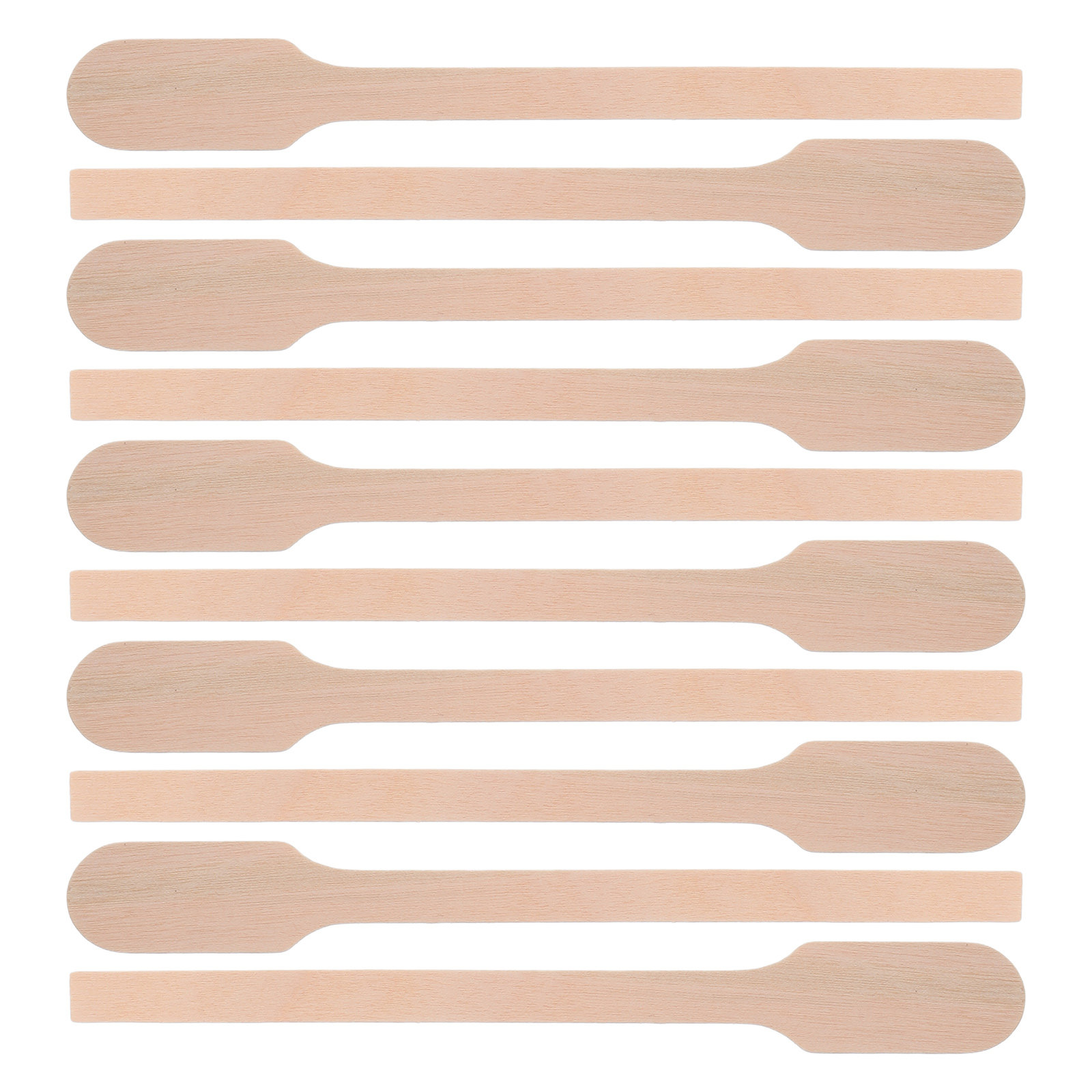 Art Craft Store - 200Pcs Wooden Paint Stirring Sticks 5