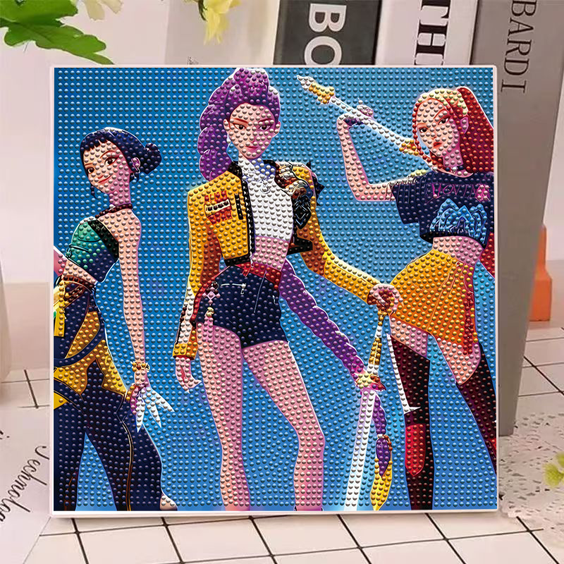 Art Craft Things - Anime Hunters Gilrs Lumi Mila Zoi