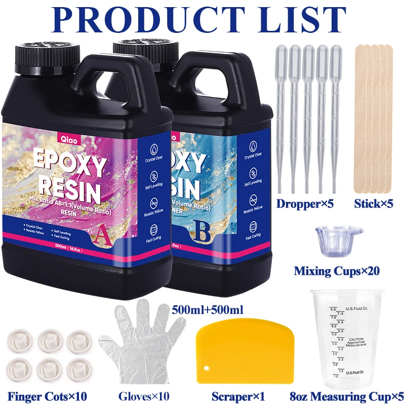 Art Craft Furniture - High Gloss Epoxy Resin Kit Fast
