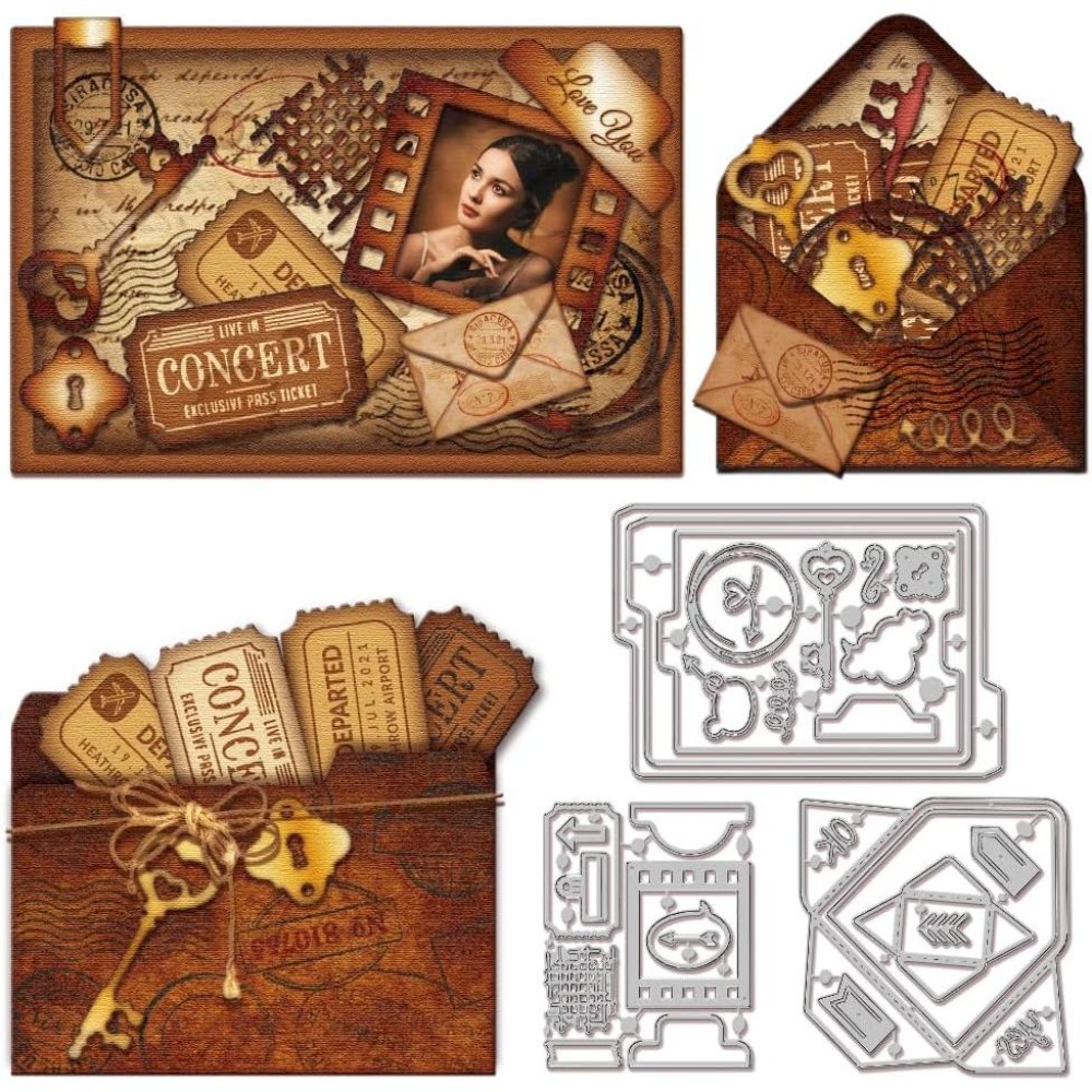 Art Craft Journals - Art Journals Cutting Dies for Card