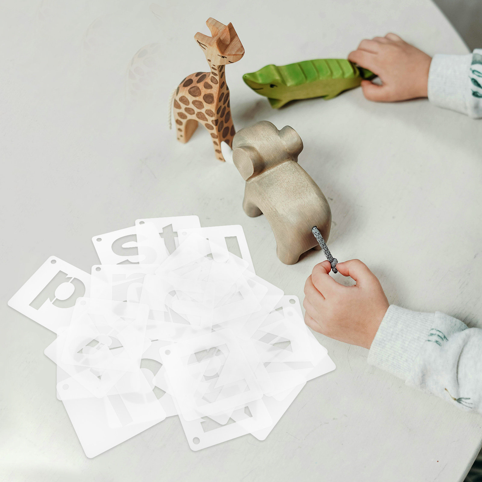 1Set Reusable A-Z Alphabet Ste - Art Craft Journals review and price