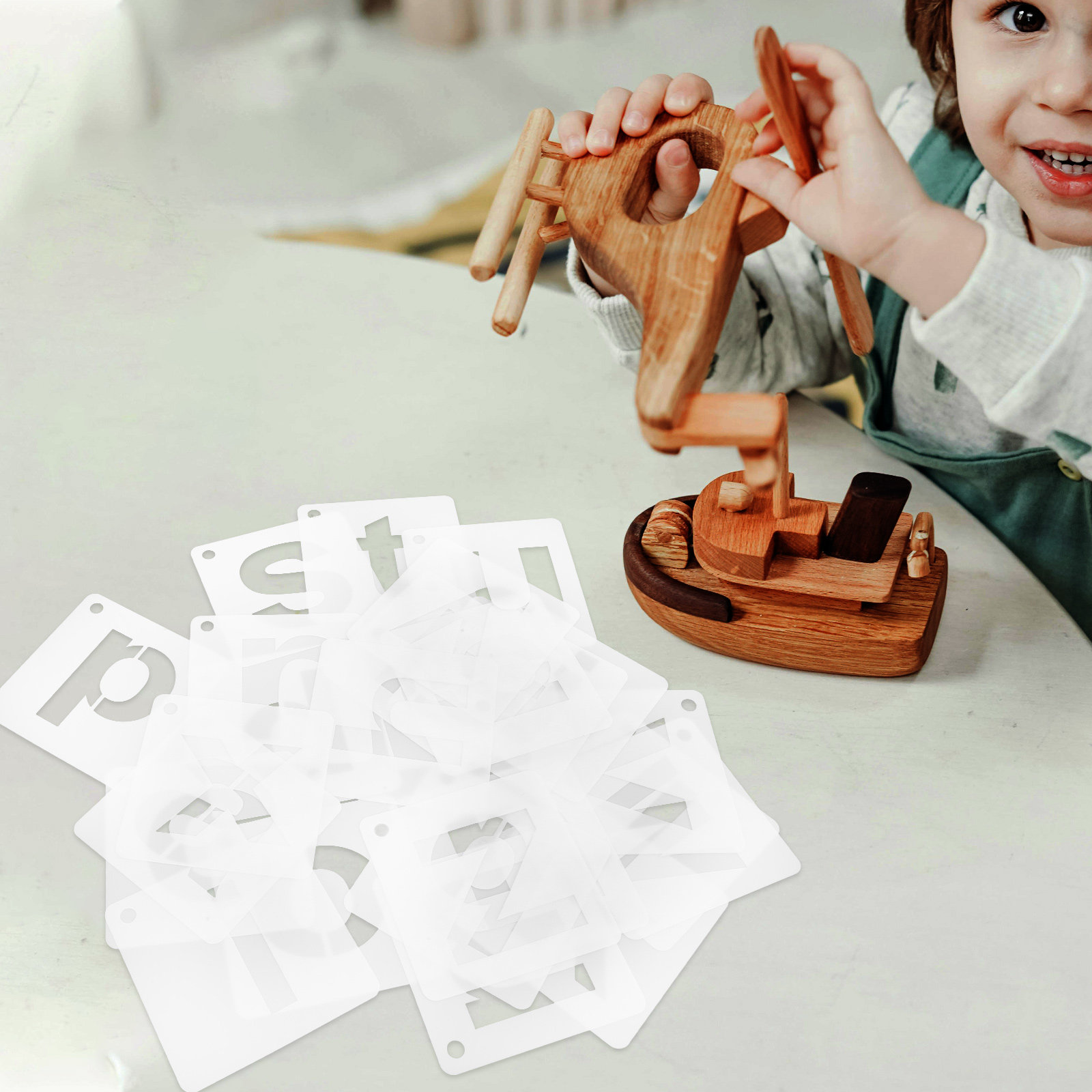 1Set Reusable A-Z Alphabet Ste - Art Craft Journals review and price