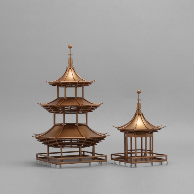 Modern Chinese Metal Ornament  - Art Craft Bar review and price