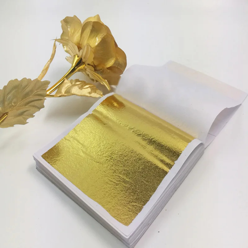 100Pcs Imitation Gold Sliver C - Art Craft With Leaves review and price