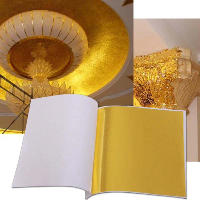 100Pcs Imitation Gold Sliver C - Art Craft With Leaves review and price