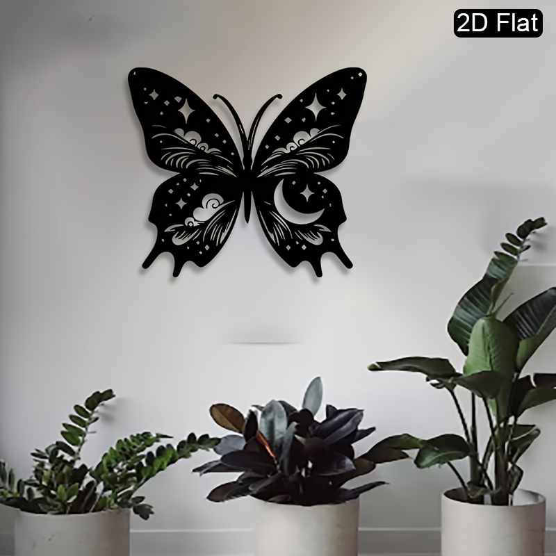 CIFBUY Metal Wall Art Moon But - Art Craft Night review and price