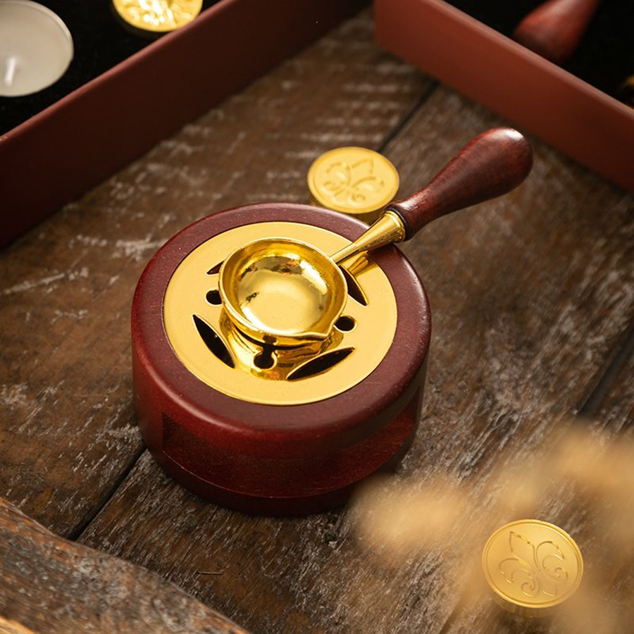 1set Wax Seal Warmer Kit, Wood - Batik Wax Kit review and price