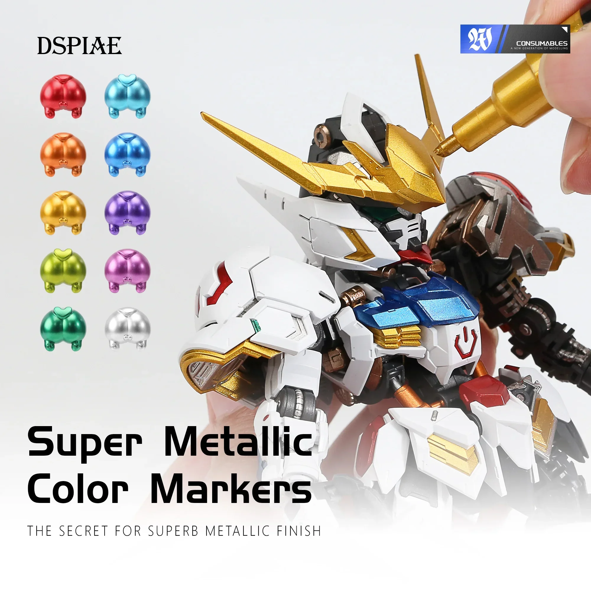 DSPIAE MKA Super Metallic Mark - Illustration Marker Set review and price