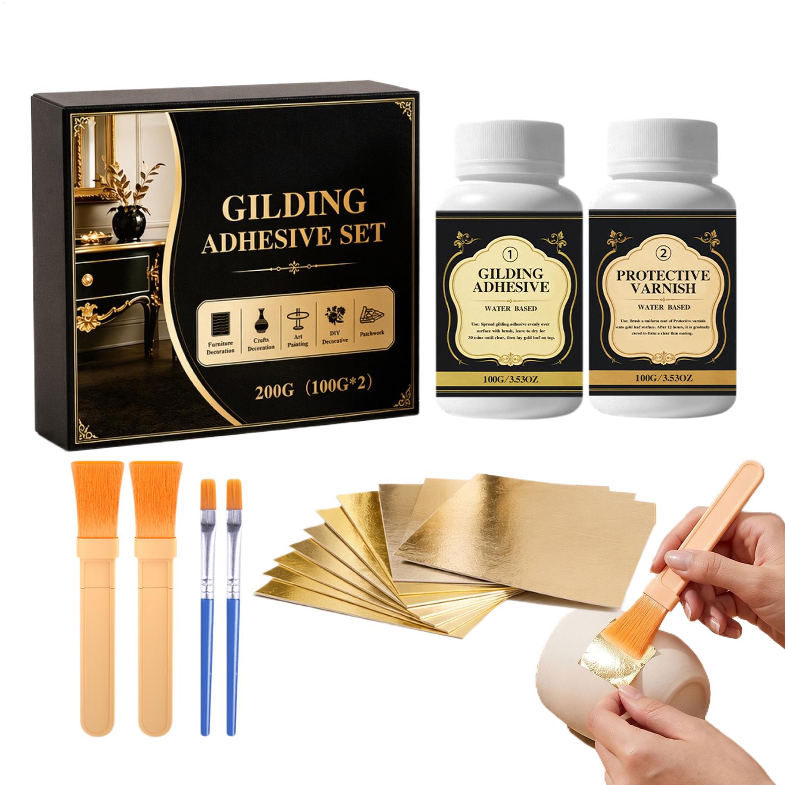 NEW Gilding Adhesive Water-Bas - Art Craft With Leaves review and price