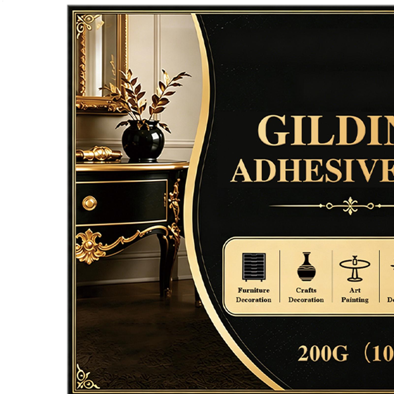 NEW Gilding Adhesive Water-Bas - Art Craft With Leaves review and price