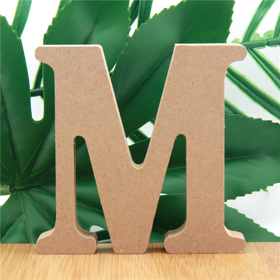1pc 10cm Wood Color Wooden Let - Art Craft Letter A review and price
