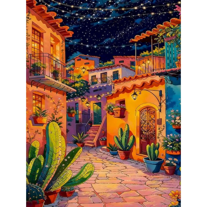 GATYZTORY Night City Paint By  - Art Craft Night review and price