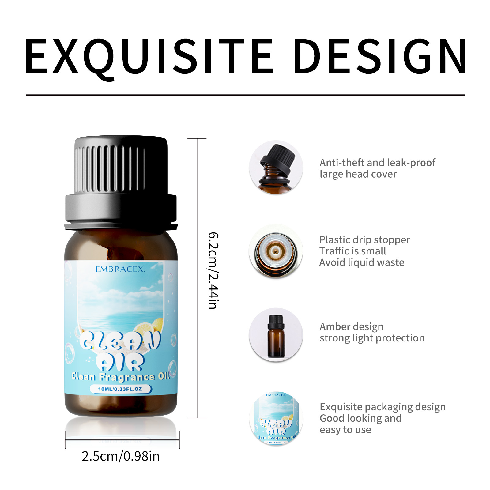 10ml Clean Air Fragrance Oils  - Art Craft Things review and price