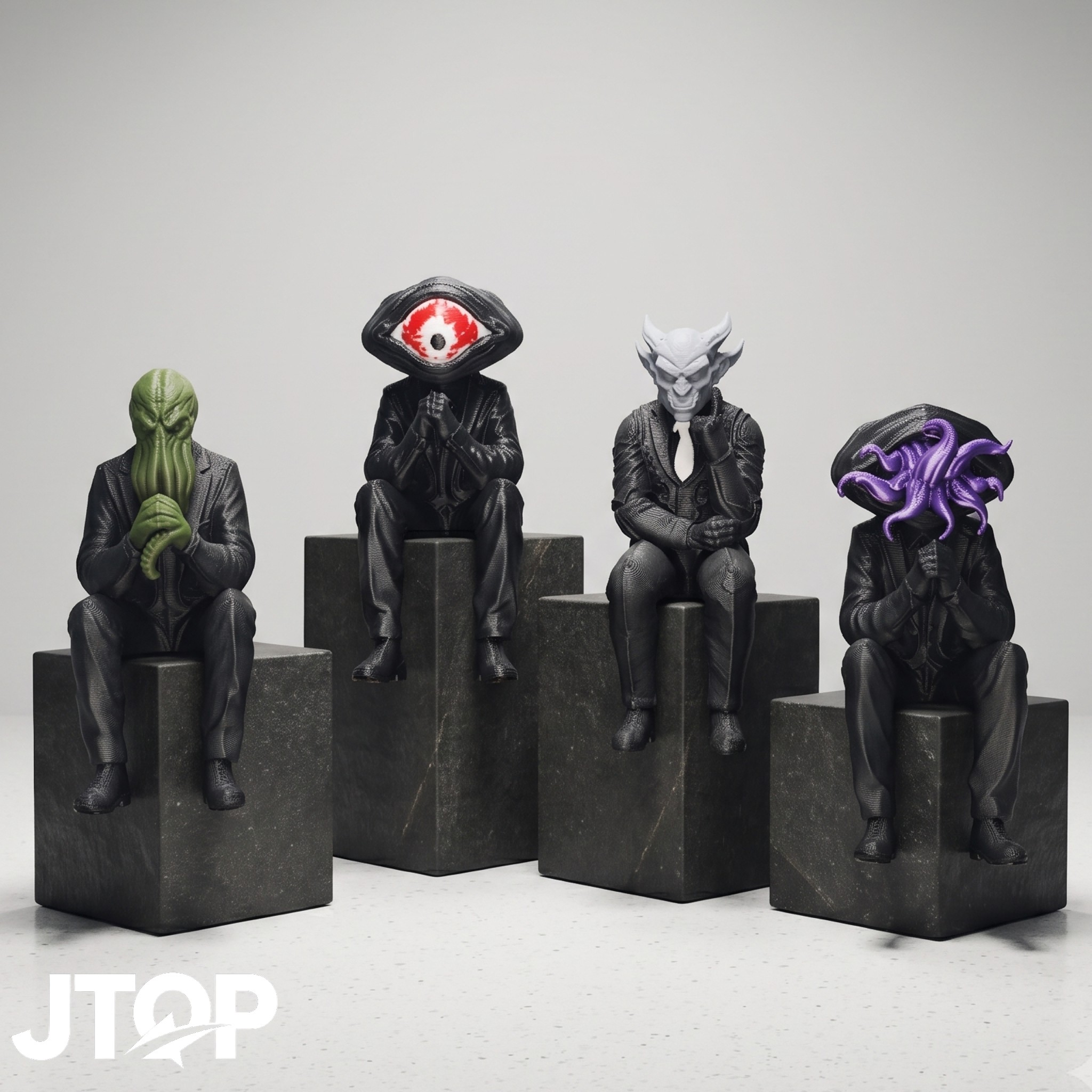 4-Piece Halloween Decor Dark M - Tv Art And Craft review and price