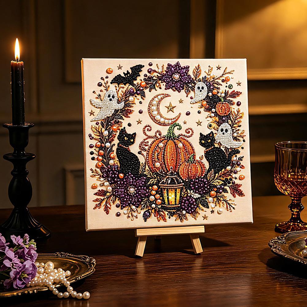 Halloween Ghost & Pumpkin 3D P - Art Craft Halloween review and price