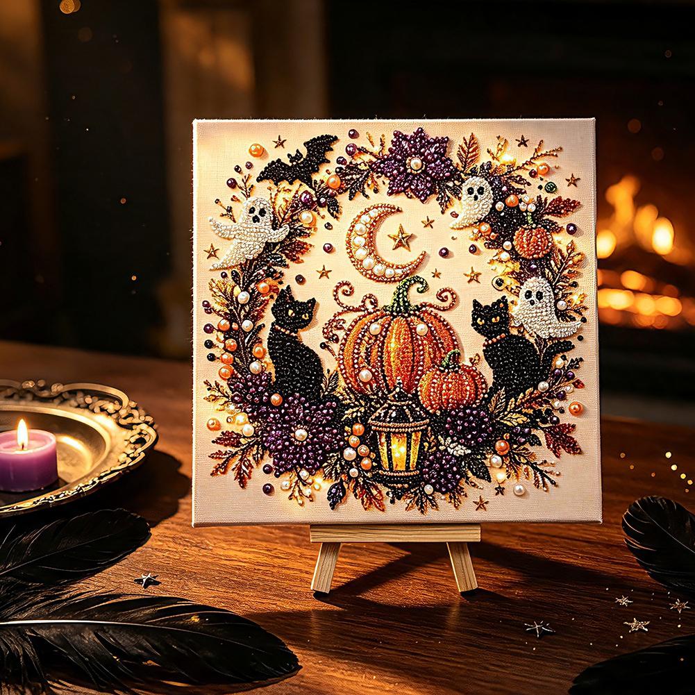 Halloween Ghost & Pumpkin 3D P - Art Craft Halloween review and price
