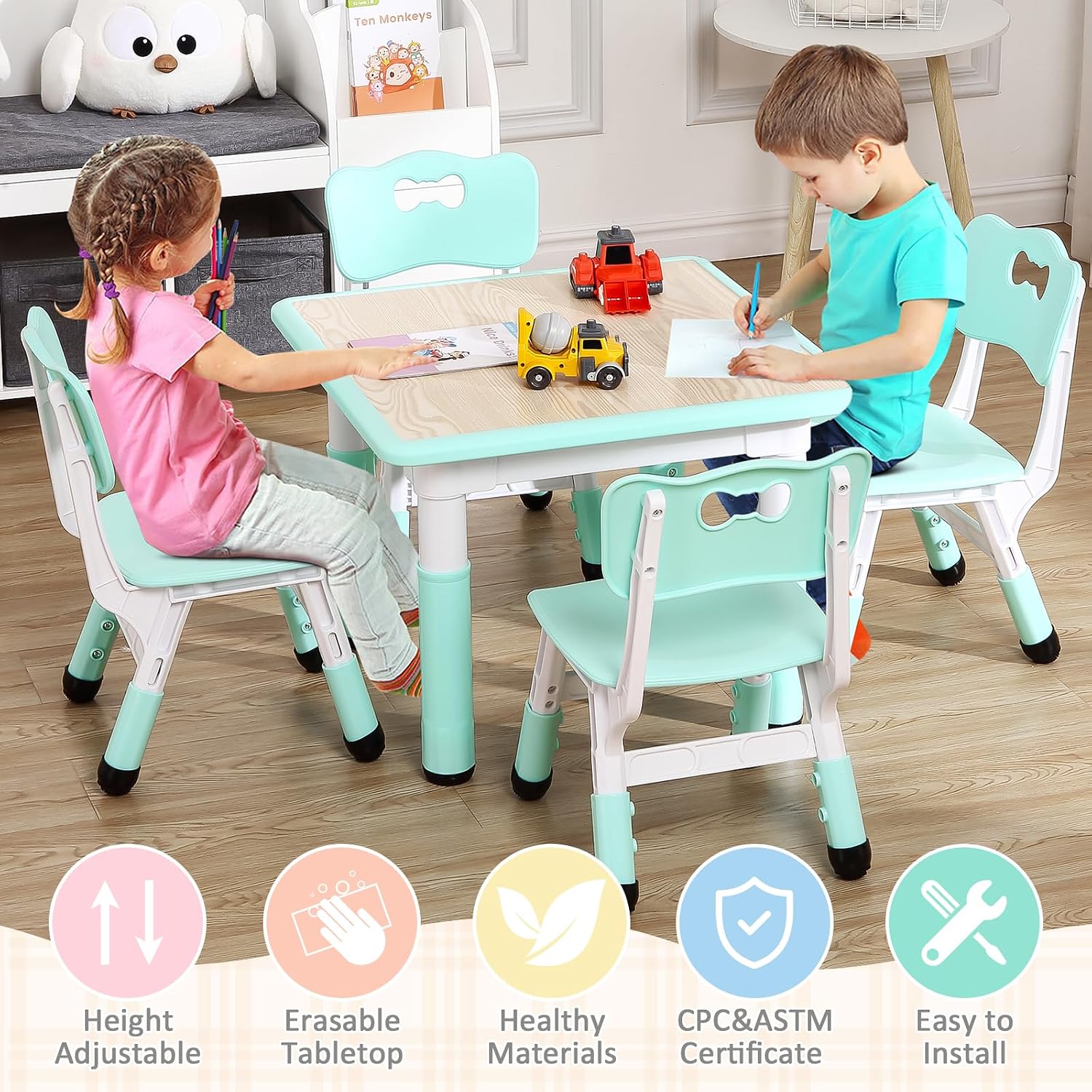 TackView 23inch Kids Table and - Art Craft Toddler review and price