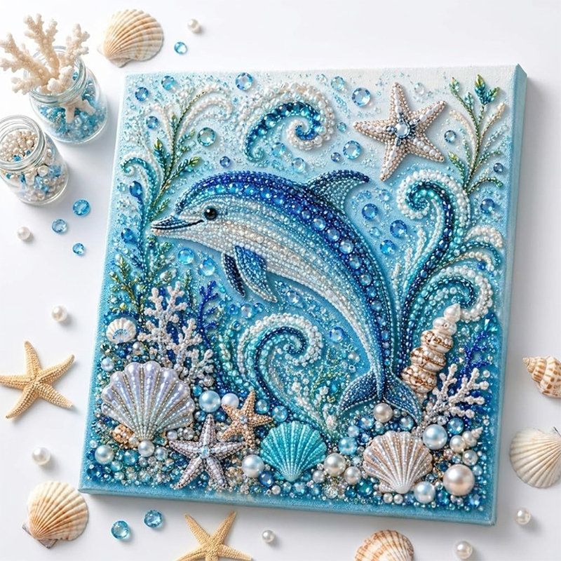 Ocean Theme Pearl Art DIY Kit  - Art Craft Things review and price