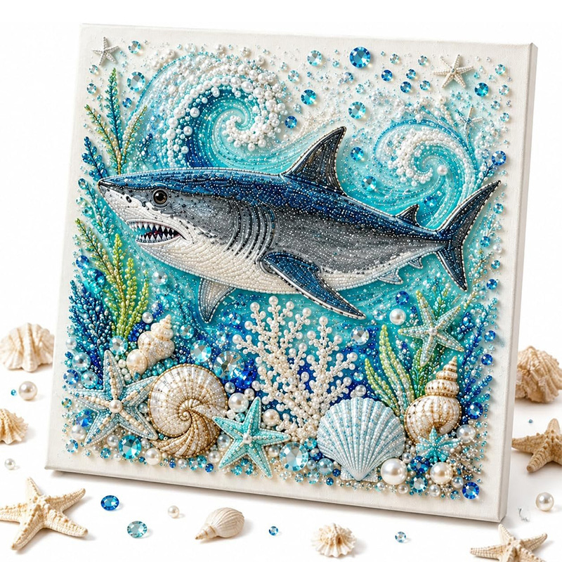 Ocean Theme Pearl Art DIY Kit  - Art Craft Things review and price