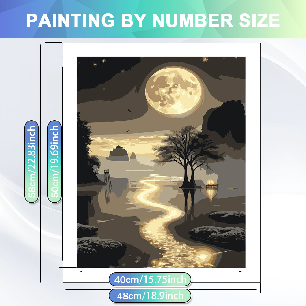 HUACAN Adult Paint By Numbers  - Art Craft Night review and price