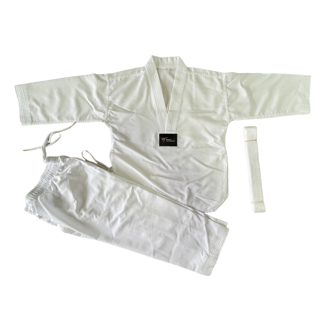 White Collar Taekwondo Uniform - Art Craft Toddler review and price