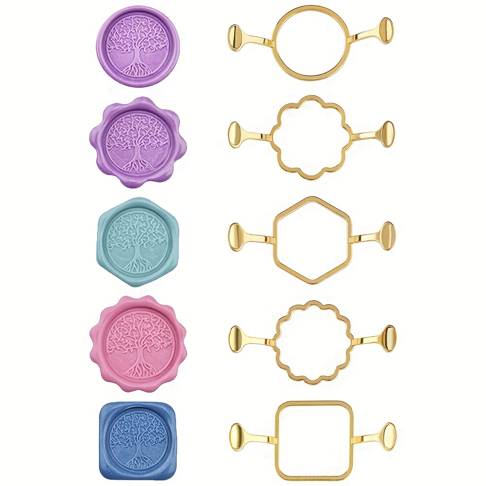 5-Pack Hexagon Square Metal Wa - Batik Wax Kit review and price