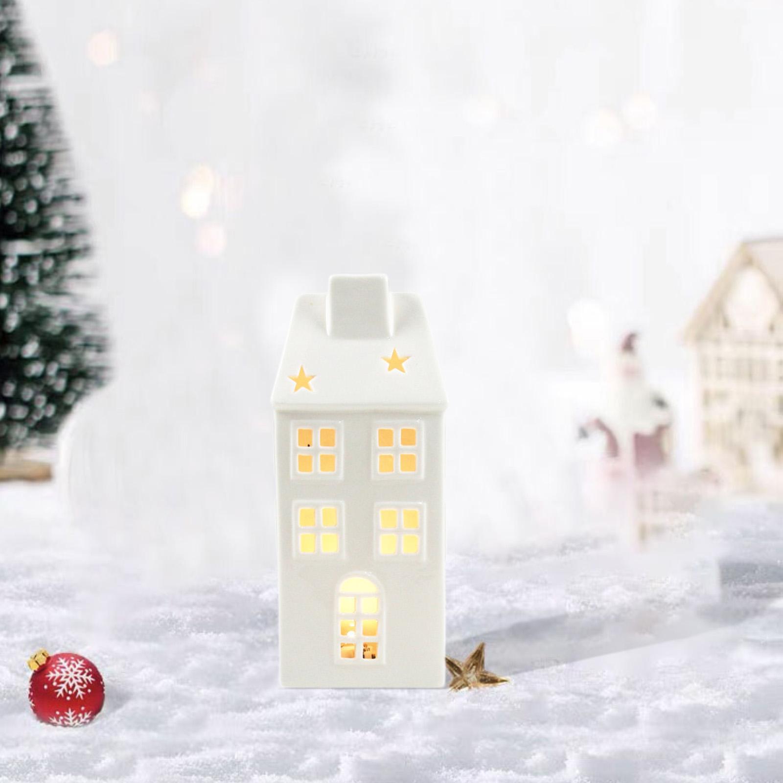 Ceramic Xmas House Bedroom Tab - Art Craft Furniture review and price