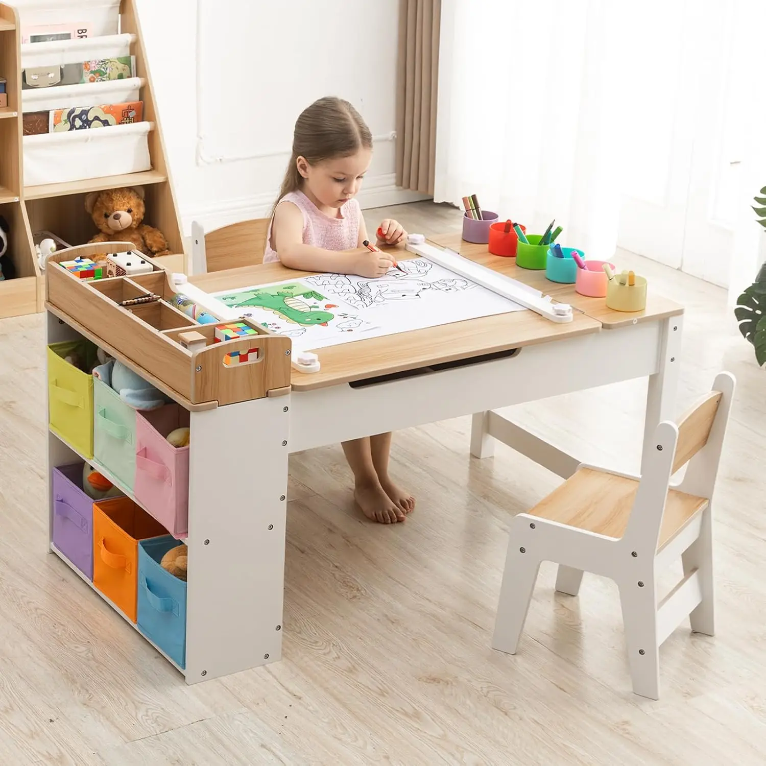 Kids Art Table and Chair Set w - Art Craft Toddler review and price
