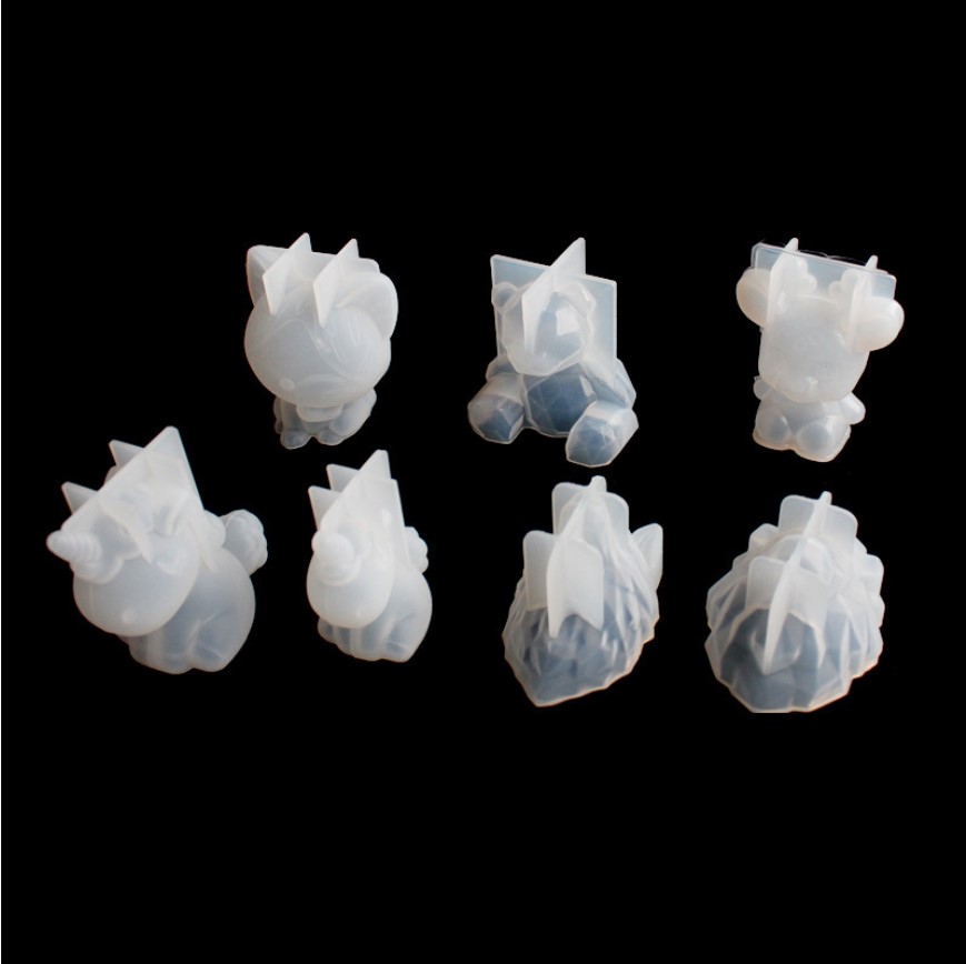 Transparent Unicorn Silicone E - Art Craft Things review and price