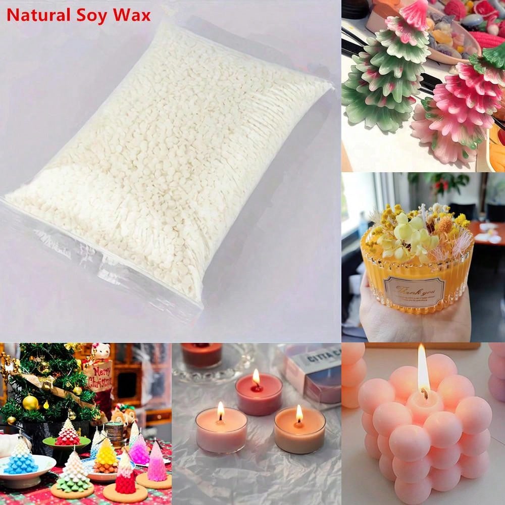 100G/500g/200g Pure Soy Wax Pa - Candle Making Wax review and price