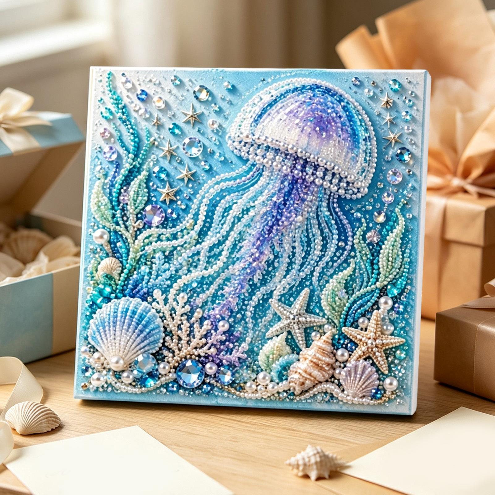 Ocean Themed Pearl Craft DIY K - Art Craft Jellyfish review and price