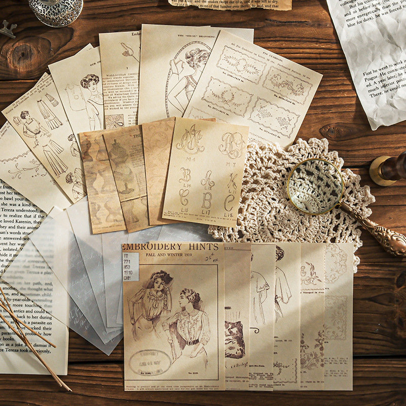 Vintage Scrapbooking Craft Pap - Art Craft Journals review and price