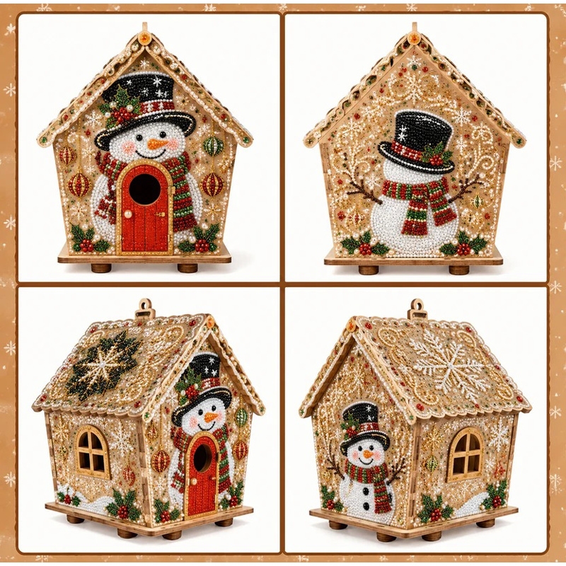 Christmas Cottage Plymagic Diy - Art Craft Things review and price