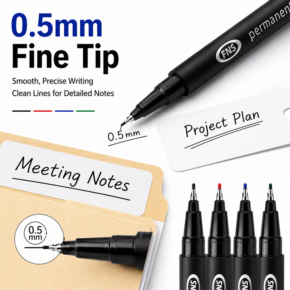 4/12 Pcs 0.5mm Fine Tip Perman - Illustration Marker Set review and price