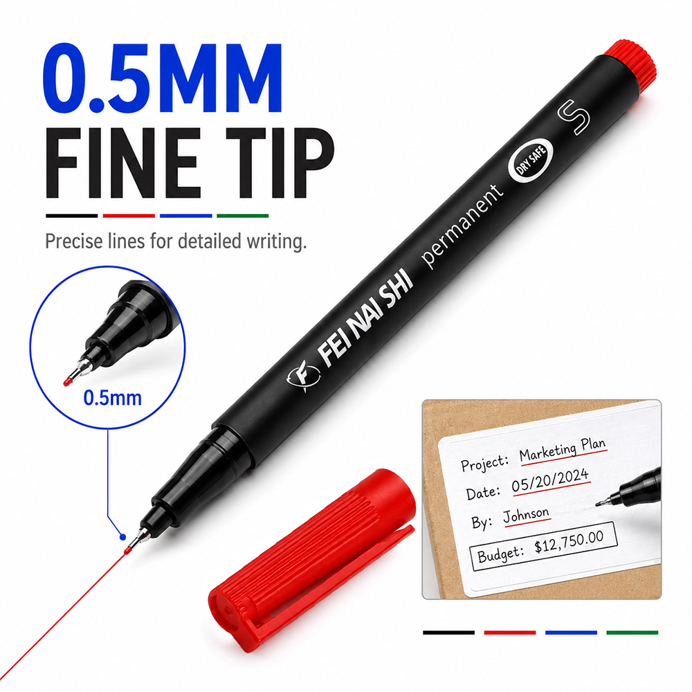 4/12 Pcs 0.5mm Fine Tip Perman - Illustration Marker Set review and price