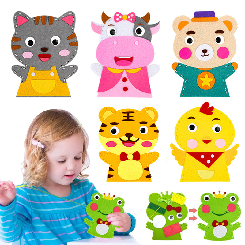 Cute Cartoon Animal Hand Puppe - Art And Craft Nature review and price