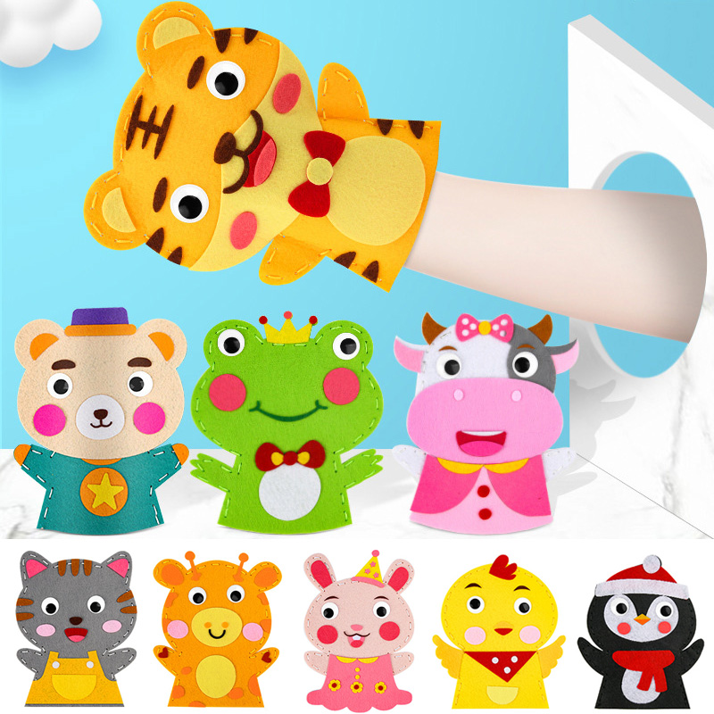 Cute Cartoon Animal Hand Puppe - Art And Craft Nature review and price