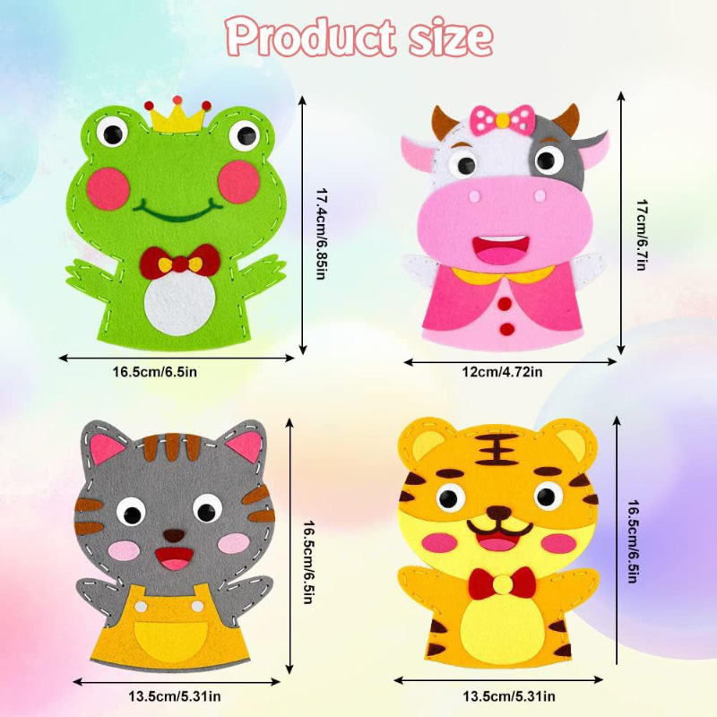 Cute Cartoon Animal Hand Puppe - Art And Craft Nature review and price