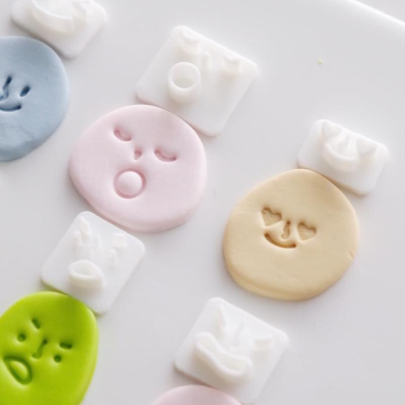 8Pcs Mini Cartoon Expression P - Polymer Clay Set review and price
