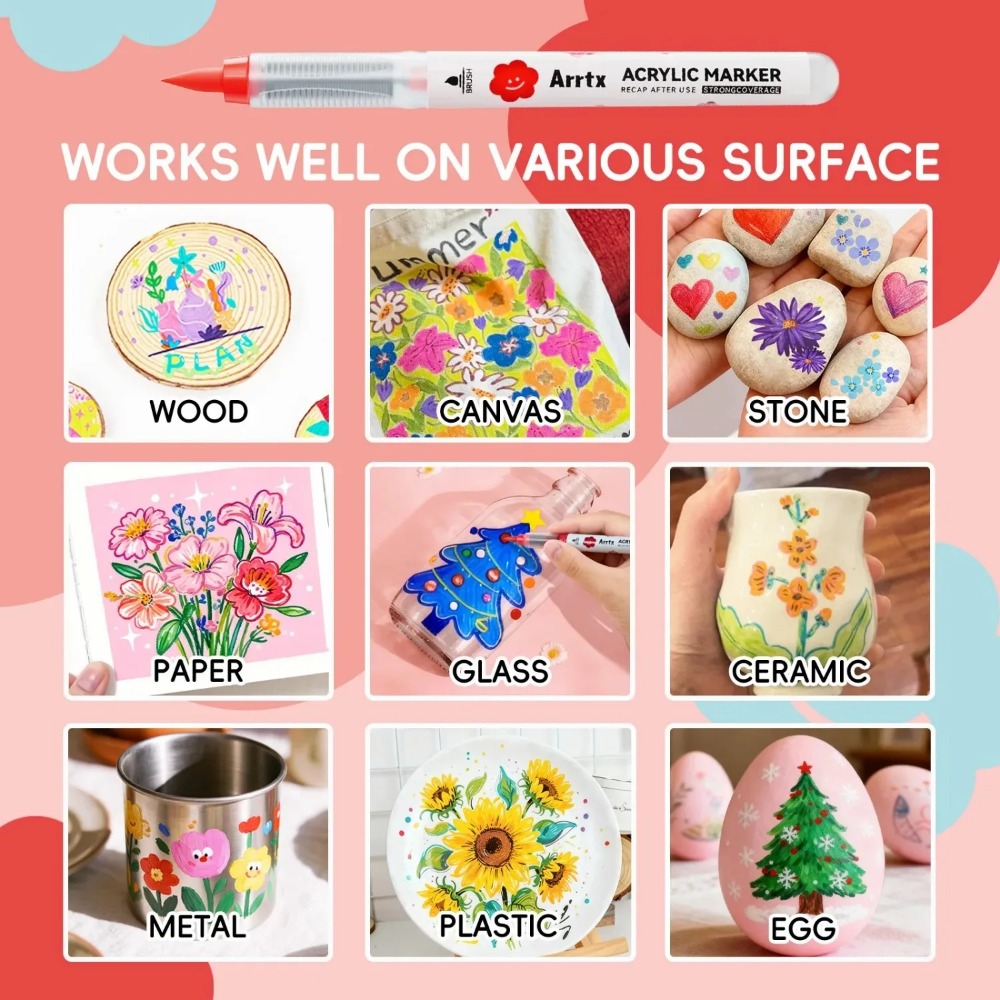 Arrtx 36/60 Colors Cartoon Acr - Illustration Marker Set review and price
