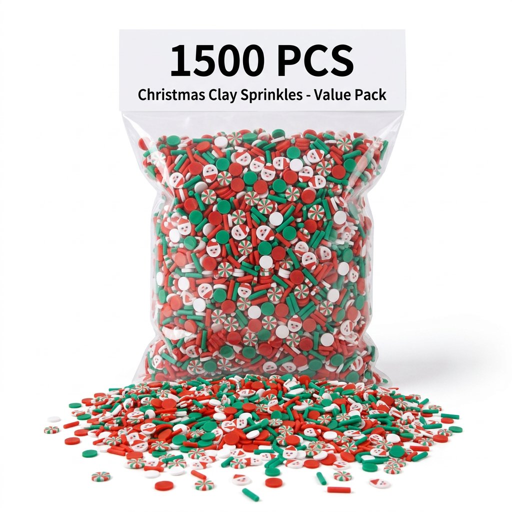 1500pcs Christmas Clay Sprinkl - Art Craft Halloween review and price