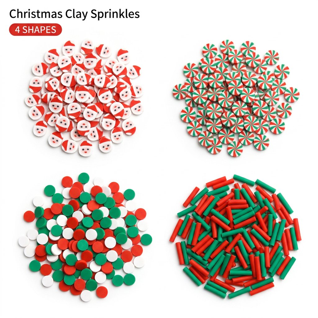 1500pcs Christmas Clay Sprinkl - Art Craft Halloween review and price