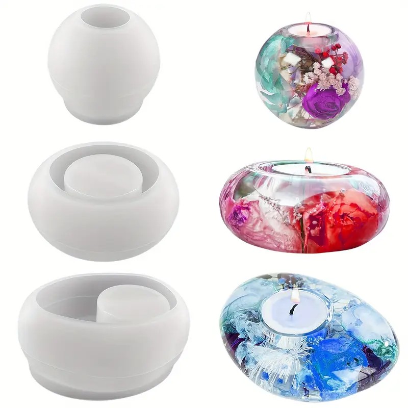 Tealight Candle Holder Resin S - Art Craft Things review and price