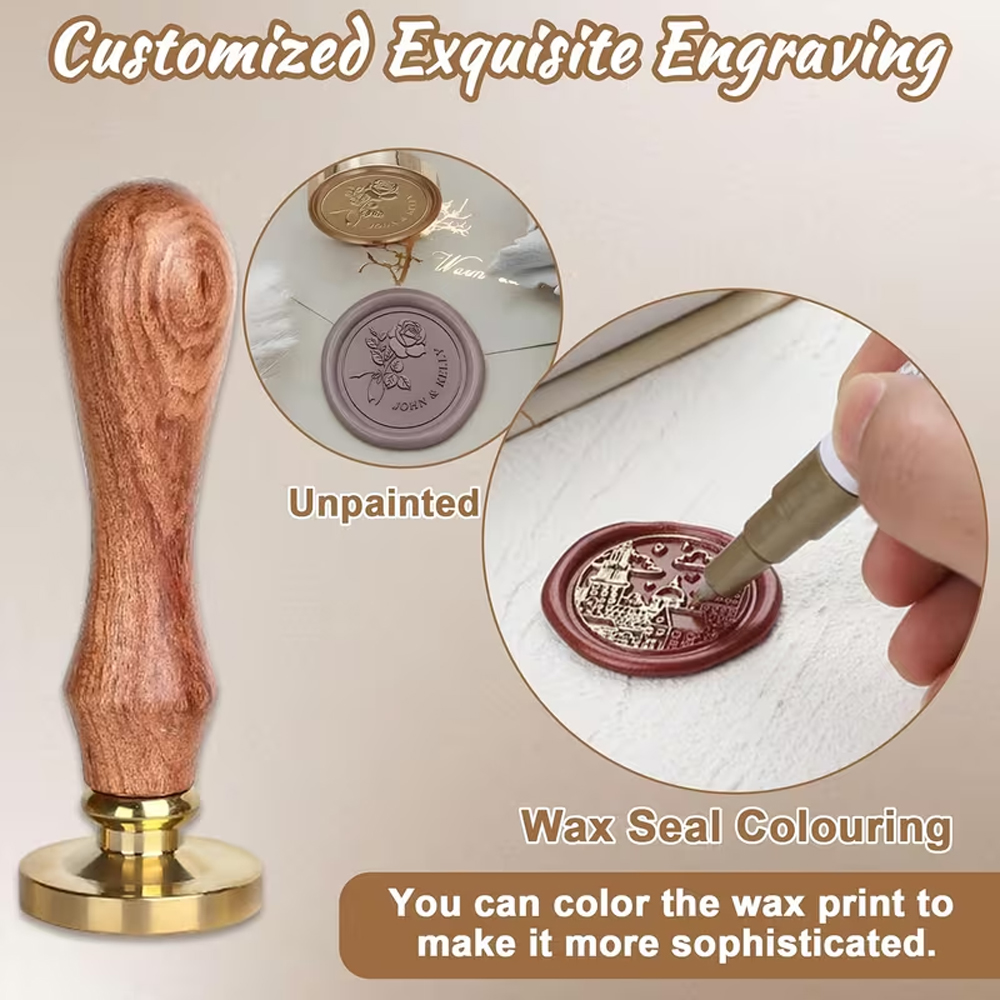 Personalized Wax Sealing Stamp - Batik Wax Kit review and price