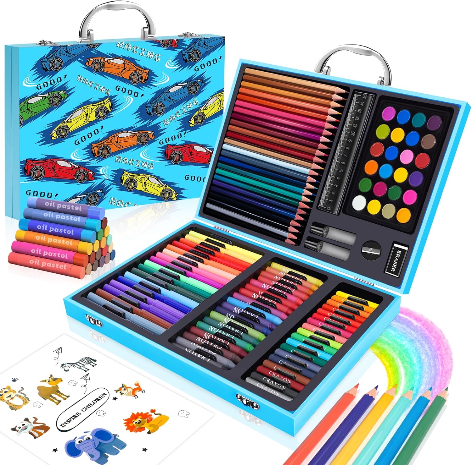 110PCS Arts & Crafts Supplies  - Illustration Marker Set review and price