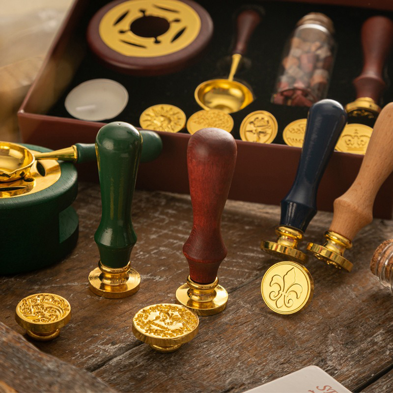 Wax Seal Stamp Set Sealing Wax - Batik Wax Kit review and price